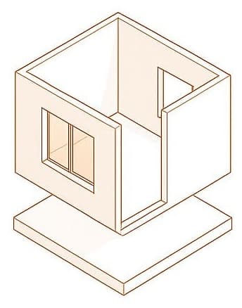 Salón renovado estilo moderno barrio Chamberí Madrid